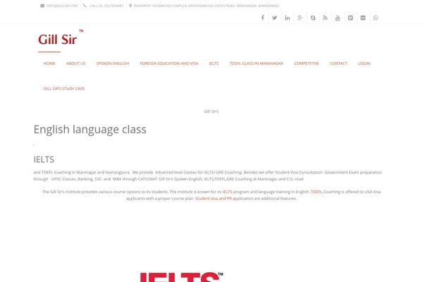 Exception theme site design template sample