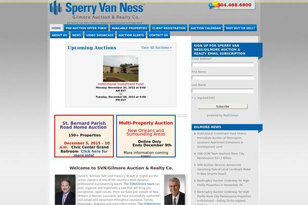 Mainstream theme site design template sample
