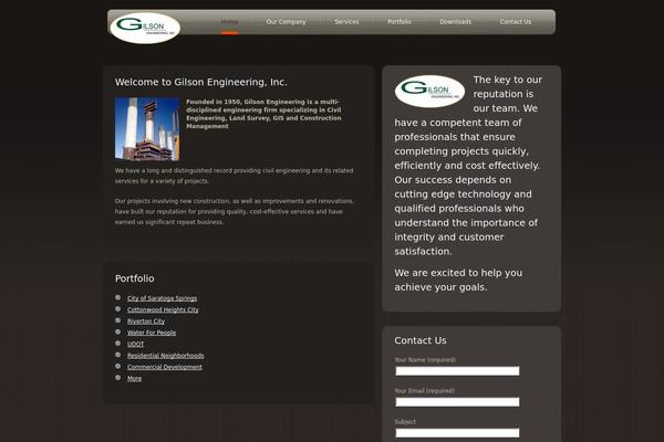 gilsonengineering.com site used Gilson