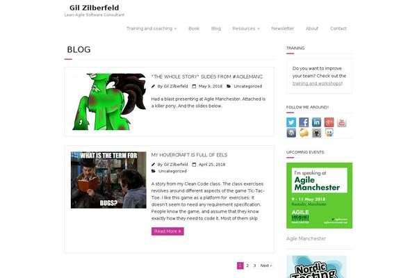 Site using WPFront Notification Bar plugin