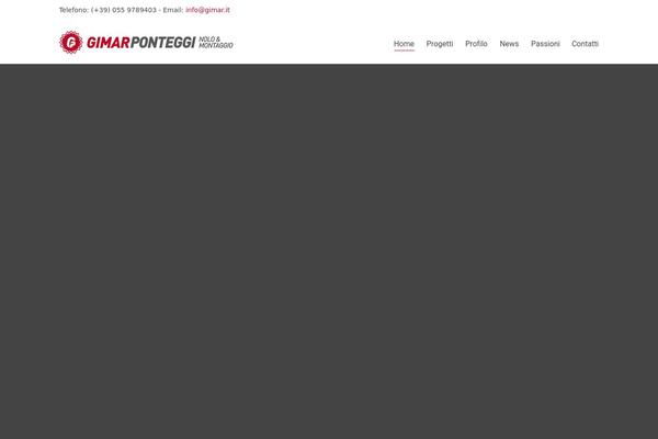 gimarponteggi.com site used Gimar