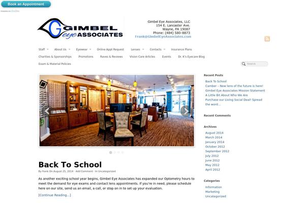 PageLines theme site design template sample