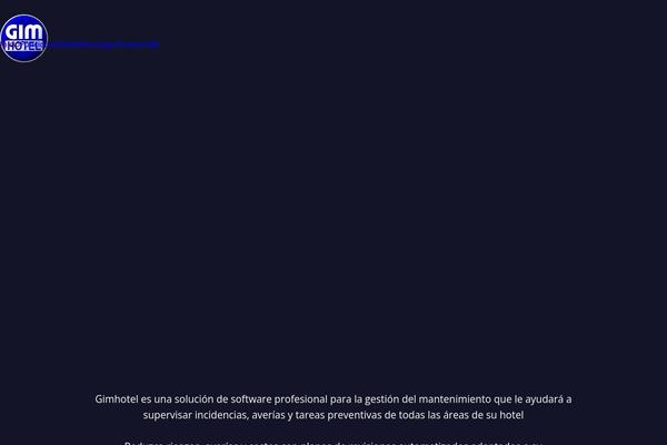 Total theme site design template sample