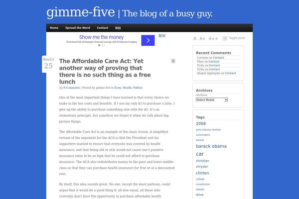 jQ theme site design template sample