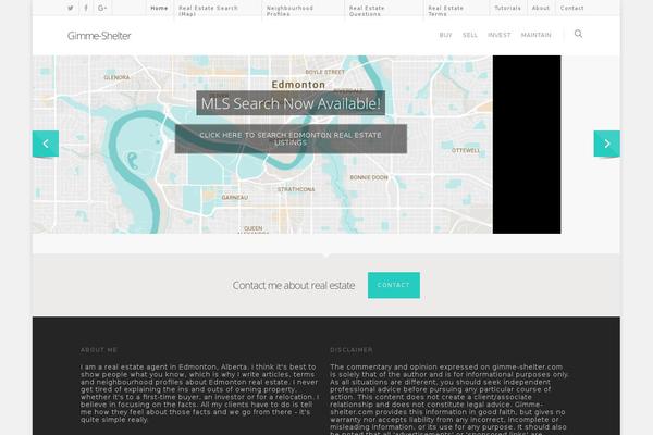 Site using Salient-social plugin