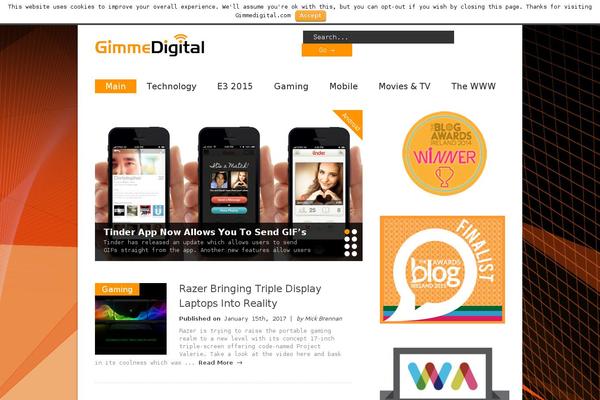 Site using Responsive Social Sidebar Share plugin