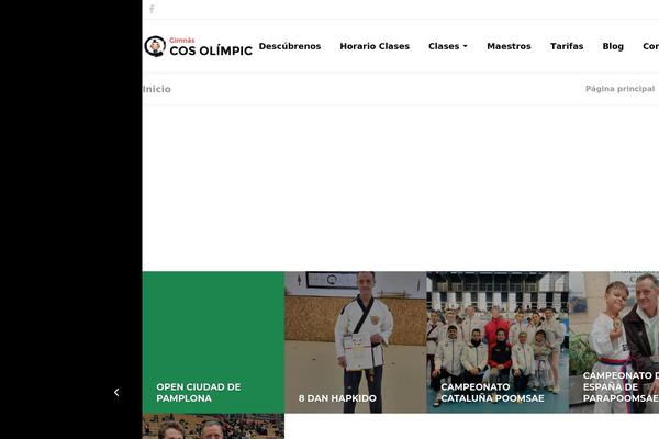 Symetrio theme site design template sample
