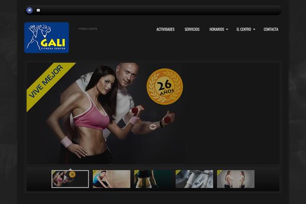 Divi Child theme site design template sample