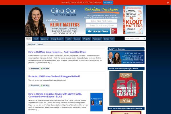 Site using Social Connect Widget plugin