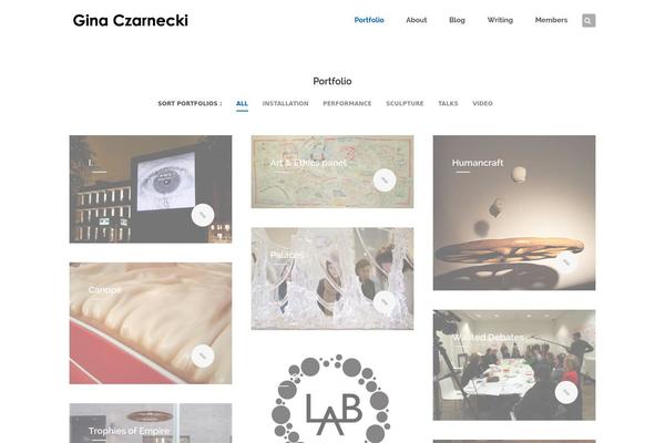 Aperio theme site design template sample