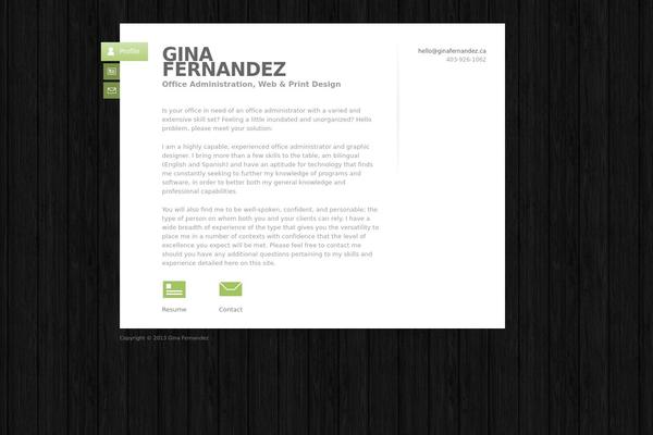 Biopic theme site design template sample