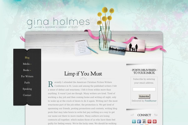 Memoir theme site design template sample