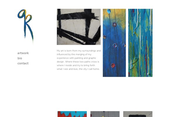 Solo theme site design template sample