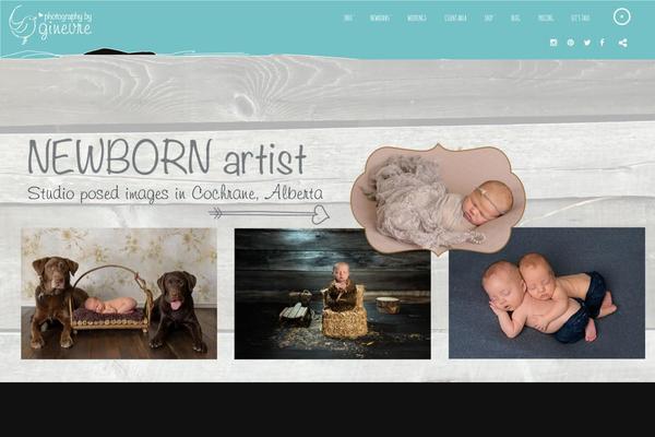 Vega theme site design template sample