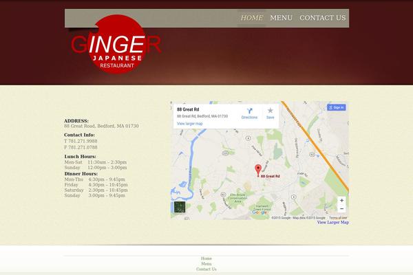 MyCuisine theme site design template sample