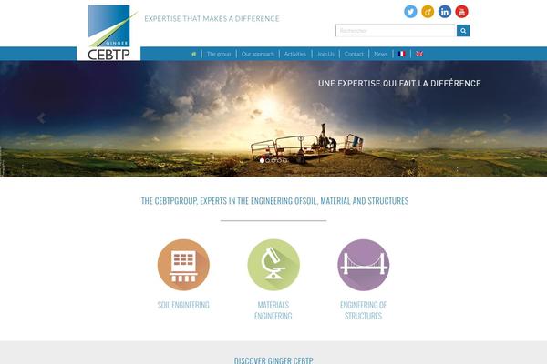 gingergroupe.com site used Cebtpgroupe