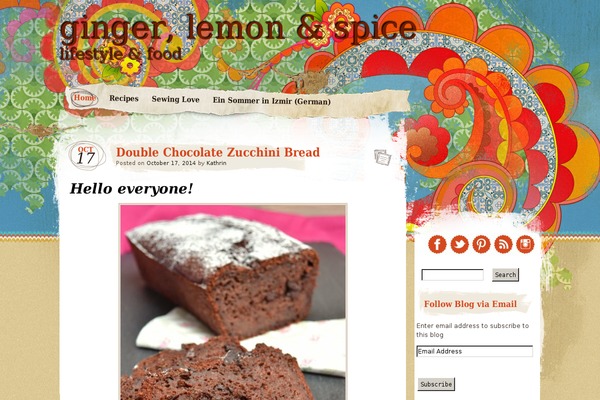 Site using Visual Recipe Index plugin