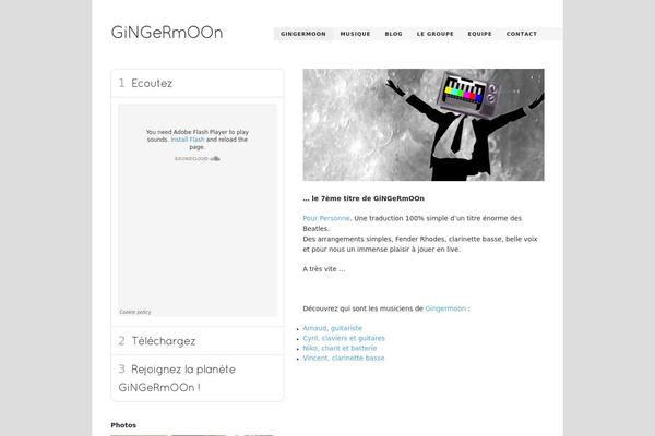 Music-wordpress theme site design template sample