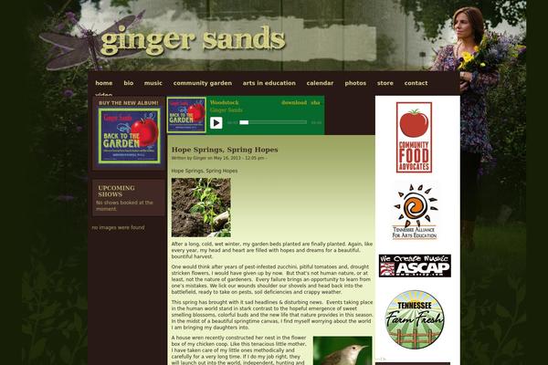 Rhea theme site design template sample