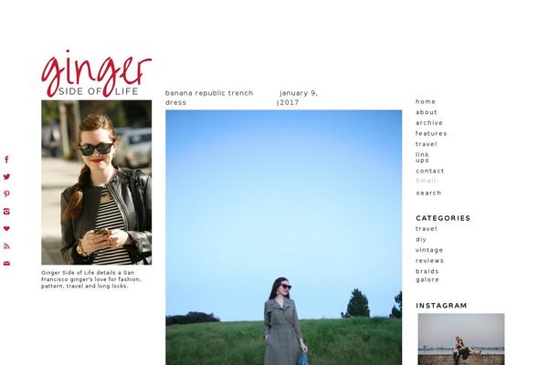 Bottega theme site design template sample