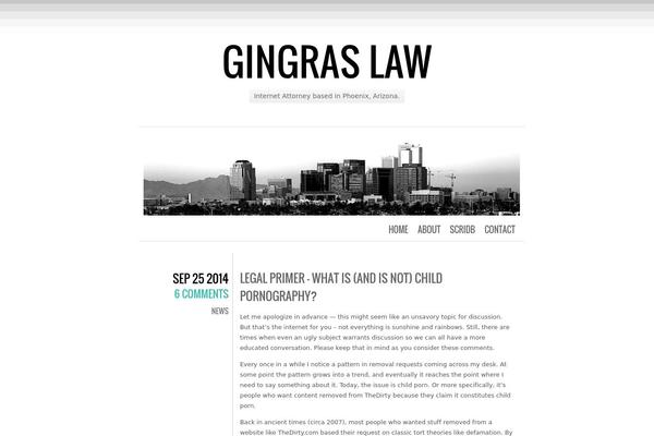Chunk theme site design template sample