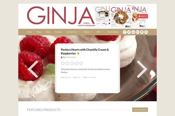 Basil theme site design template sample