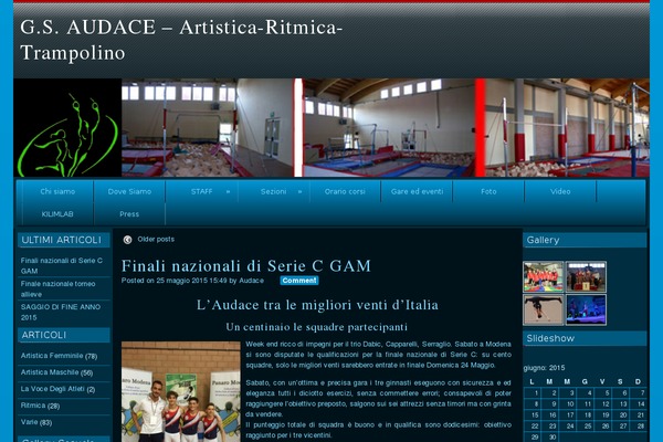 ginnasticaaudace.it site used raindrops