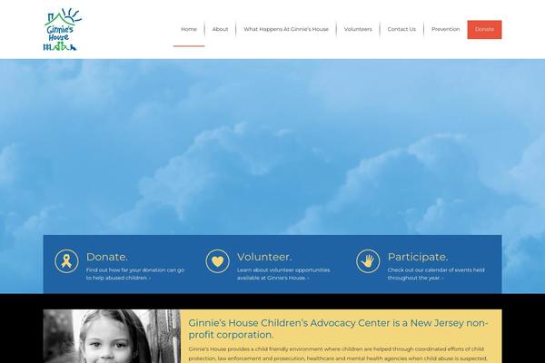 Charity theme site design template sample