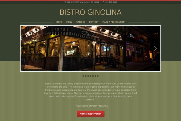 Primo theme site design template sample