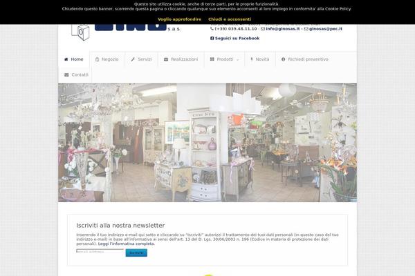 Avamys theme site design template sample