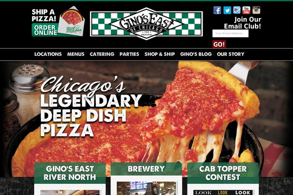 ginos-pizza theme websites examples
