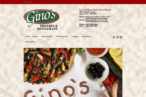 ginospizzajc.com site used Super Skeleton 2.0