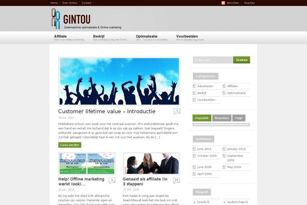 Modern-Blue theme site design template sample