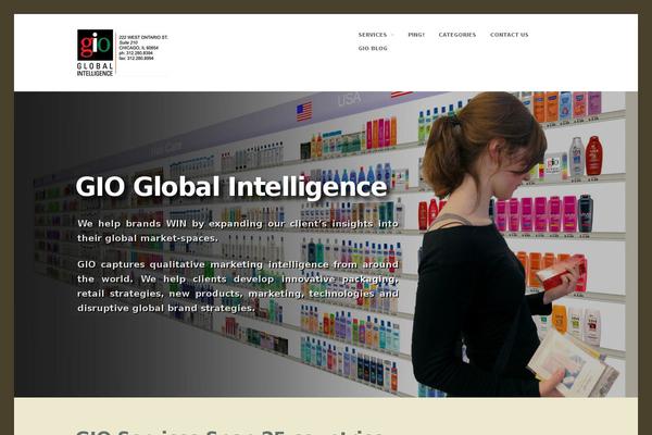 Fortune theme site design template sample