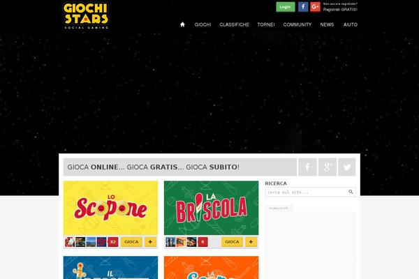 giochistars.it site used Gs