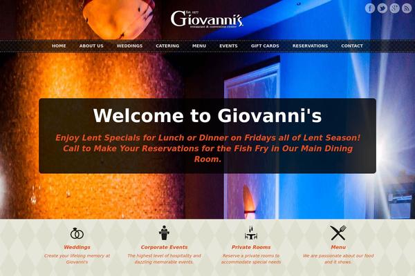 Sunrise theme site design template sample
