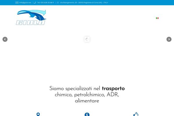 The-core-child theme site design template sample