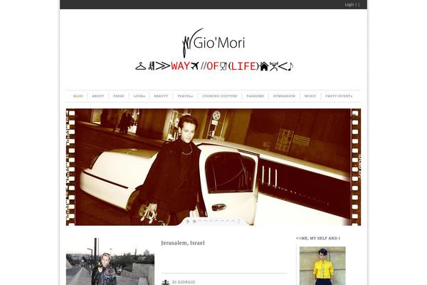 Maya theme site design template sample