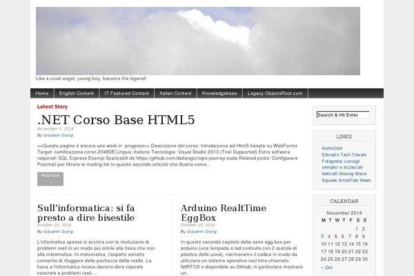 Site using Read-meter plugin