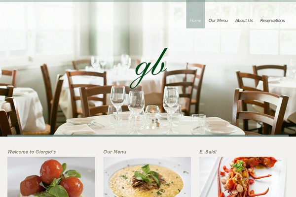 White Rock theme site design template sample
