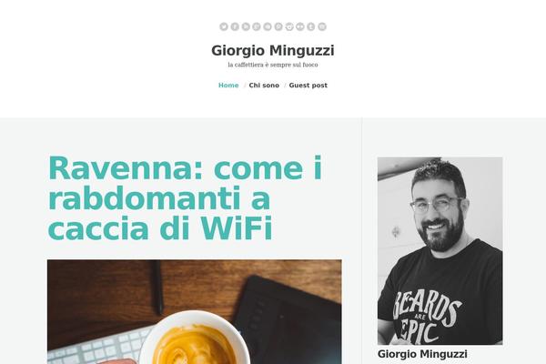 giorgiominguzzi.com site used Textual