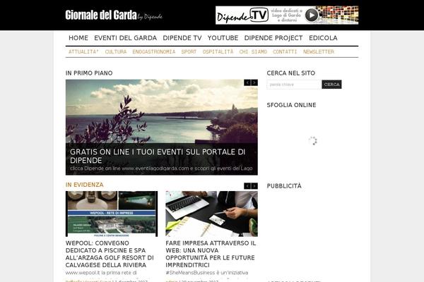 giornaledelgarda.info site used Wp-critique101