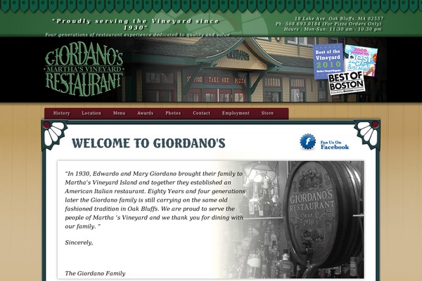 giosmv.com site used Gios