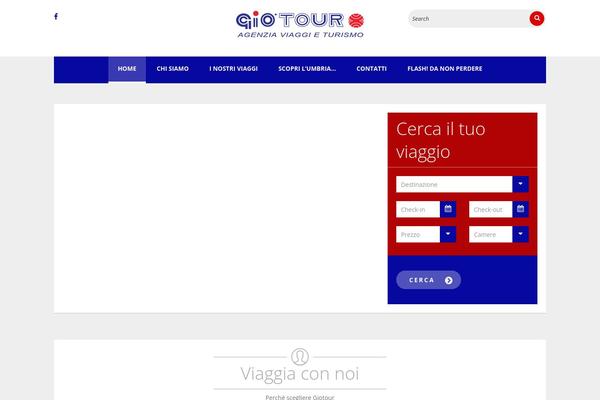 Magellan theme site design template sample