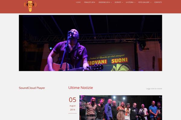 Music Club v1.03 theme site design template sample