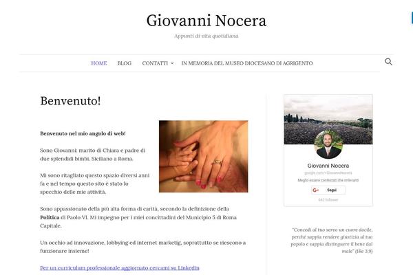 Graphy theme site design template sample