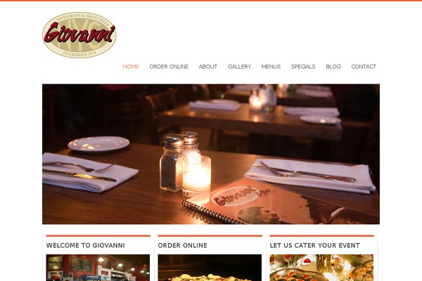 BBQ theme site design template sample