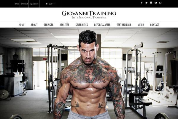 Avada theme site design template sample