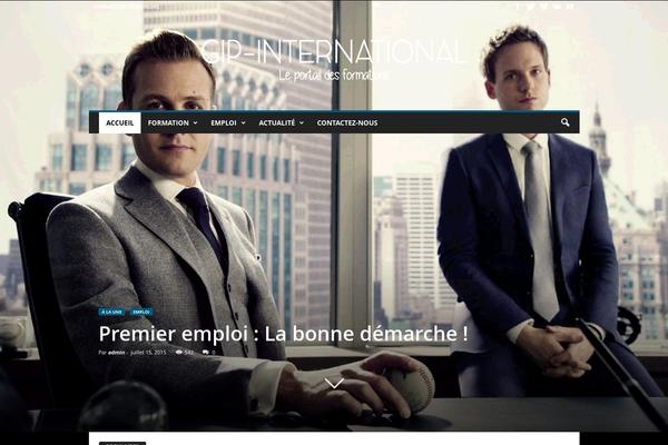 NewsMag theme site design template sample