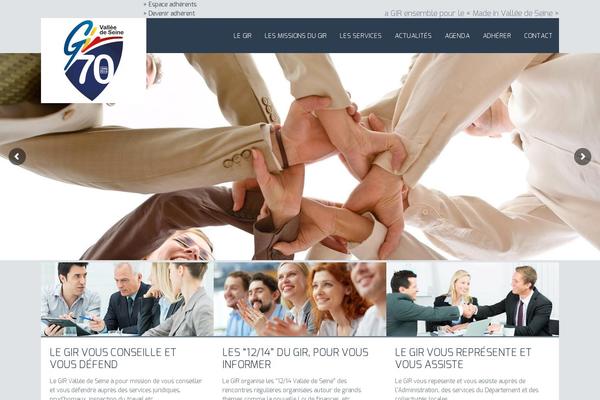 Colibri WP theme site design template sample